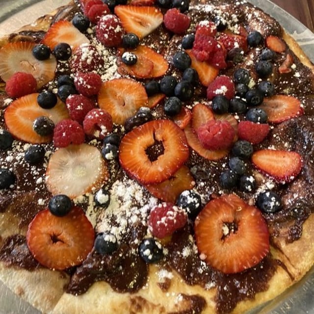 Nutella Pizza.