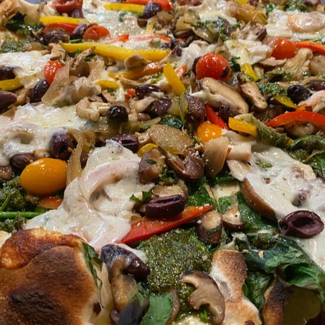 Veggi Cauliflower Pizza.